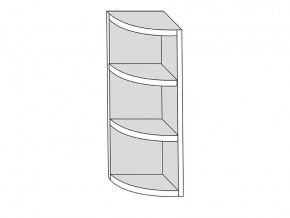 19.30.0р Полка угловая (h=913) радиусная  ЛДСП УНИ в Пыть-Яхе - pyt-yah.magazin-mebel74.ru | фото