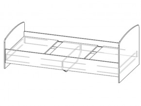 Кровать одинарная в Пыть-Яхе - pyt-yah.magazin-mebel74.ru | фото