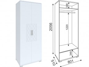 М01 Шкаф двухдверный в Пыть-Яхе - pyt-yah.magazin-mebel74.ru | фото