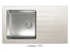 Мойка комбинированная Tolero twist TTS-860 Сафари 102 в Пыть-Яхе - pyt-yah.magazin-mebel74.ru | фото